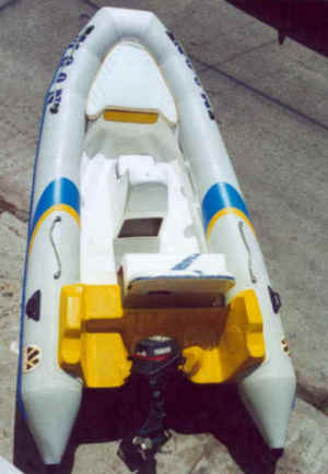MOON 440 Tourism Rigid Hull Inflatable Boat RIBs Lunamar Boatyards