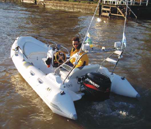 oon 440 T semi rigid inflatable boat ribs lunamar boatyard EC homologed certified