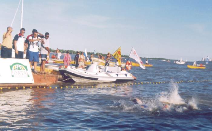 MOON 560 Rigid inflatable boat RIBs International Swimming Championship