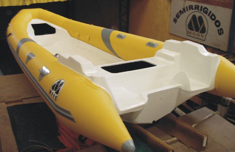 MOON semi rigid hull inflatable boats ribs 560 