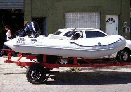MOON 350 tender rib rigid inflatable boat rib dinghy, ships crafts, strait of magellan, tourism, out board  motor