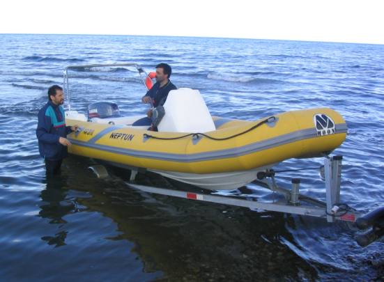 MOON 560 rigid hull inflatable boats PUNTA ARENAS CHILE PATAGONIA