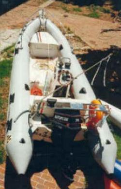 MOON 560 Sport Tourism Rigid Hull Inflatable Boat RIBs Lunamar Boatyards
