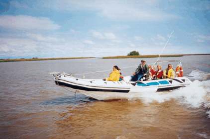 Astilleros Lunamar bote inflable semirrigido MOON 760 Off Shore