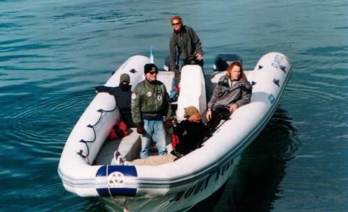 MOON 1040 Work Rigid Hull Inflatable Boat whale watch profesional work