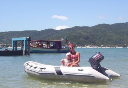 MOON 310 Roll up inflatable boat dinghy. Gomon Enrollable 310 brasil