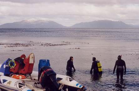 Diving and Fishing in Straits of Magallean Patagonia Adventure Tourism