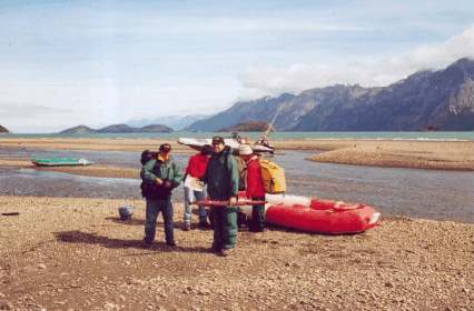 Balsas Inflables MOON Astilleros Lunamar en Caleta Maria Tierra del Fuego