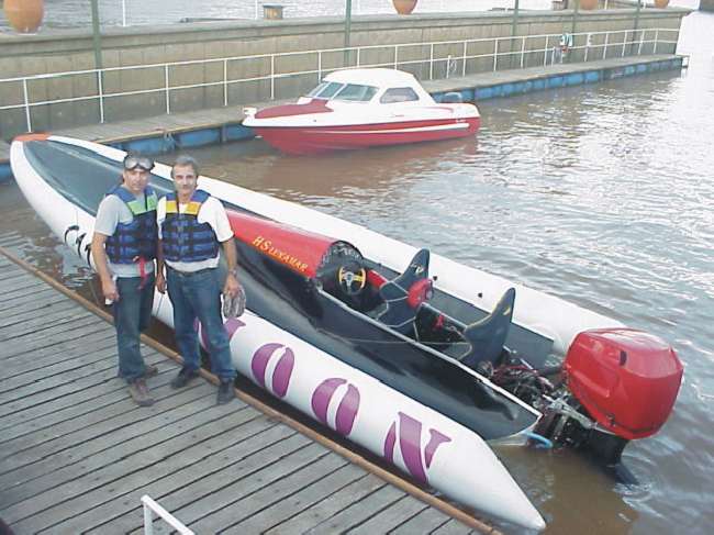 MOON 850 Offshore Class III 2 lts. Rigid Inflatable Boat  RIB Lunamar Boatyard  Races Competition Motonautique