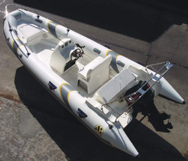 MOON semi rigid hull inflatable boats ribs 560 Sport FULL EQUIPPMENT